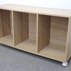 ★ 新札幌 キャスター付き カラーボックス カラーBOX 横置き...