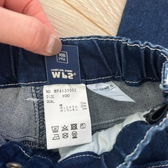 お出かけにいかがですか？　mpsデニム　100の画像
