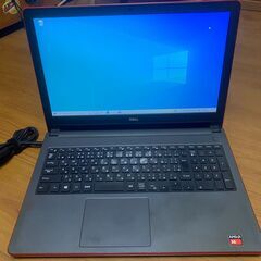 Dell Inspiron 5555 赤 グラボ付-SSD500Mの画像