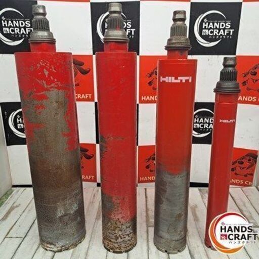 ✨HILTI中古型番不明ダイヤモンドコアドリル コアビットビット4 ✨HILTI中古型番不明ダイヤモンドコアドリル コアビットビット4