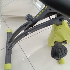 ★ジモティ割あり★ ALINCO エアロバイク ブラック H100×D117×W53.5 クリーニング済み HJ6250の画像