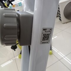 ★ジモティ割あり★ ALINCO エアロバイク ホワイト H105×D100×W46 クリーニング済み HJ6251の画像