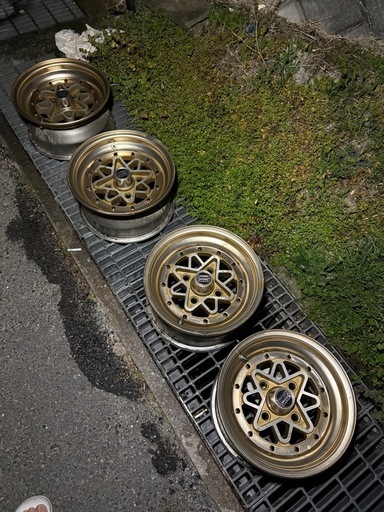 SSR スーパースター 深リム 当時物 希少 13インチ Yahoo!オークション - 旧車 当時物 深リム SSR スピードスター