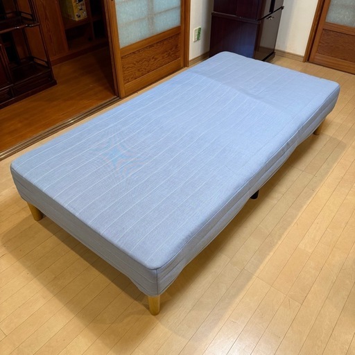 【超美品‼️】ニトリ シングル脚付きマットレス シングルベッド