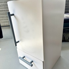 値下げしました！おままごとキッチン&冷蔵庫　木製の画像
