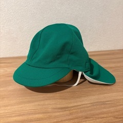帽子　保育園　幼稚園　カラー帽子　みどり