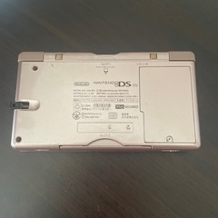 DS Lite メタリックロゼ　本体　ジャンク    の画像