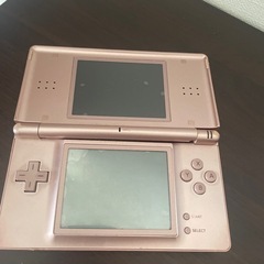 DS Lite メタリックロゼ　本体　ジャンク    の画像