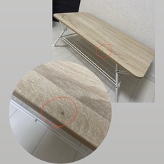 [お話中]デコホームの折りたたみテーブルの画像