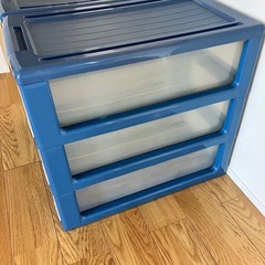 【受け渡し決定】押し入れ引き出し収納ケース 衣類収納ボックス クリアタイプの画像