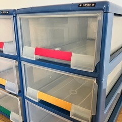 【受け渡し決定】押し入れ引き出し収納ケース 衣類収納ボックス クリアタイプの画像