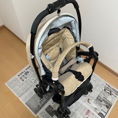 combi ベビーカー　メチャカルハンディ　オート4キャス　エッグショックHF　　の画像
