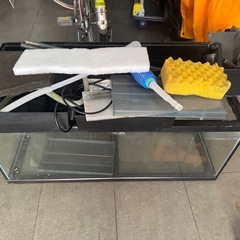 水槽　ポンプ清掃具一式90センチ