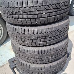 【G920】スタッドレスタイヤ　ハンコック　現状品　155/65R13の画像