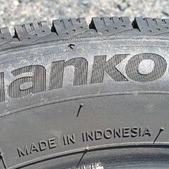 【G920】スタッドレスタイヤ　ハンコック　現状品　155/65R13の画像