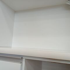 ★ジモティ割あり★ 山清工業 レンジボード ホワイト H180×D42.5×W79 クリーニング済み HJ6260の画像