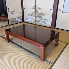 差し上げます‼️家具調こたつ