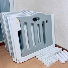ベビー用品　サークル・寝具一式・子ども椅子