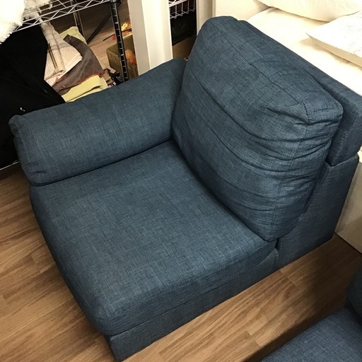 ソファ　3人掛け　ファブリック　ロータイプ　200x85x63cm (2P＋1P)