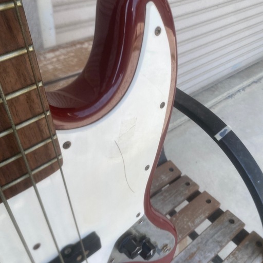 Legend ベースギター　赤系 入門用 初心者向け オススメベース!】 LEGEND レジェンド LJB-Z CA