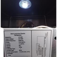 中古品 動作OK コンポジット ワインセラー (JC-48A)  温度調節・ライト機能付の画像