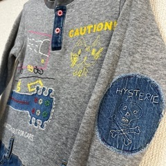 hysteric mini  女の子ワンピース　95.100.105.110の画像