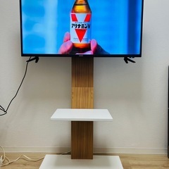 募集中］43型 4K対応液晶テレビ テレビ台 2年前に購入品