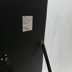 2,000→1,000円 ブックスタンド　本棚　シンプル　オシャレ　合成皮革　黒　メニュー置きにも　の画像