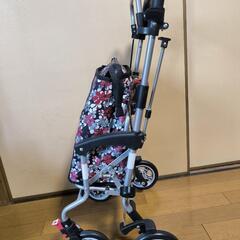 値下げ　シルバーカー　島製作所アドリブプラス　中古の画像