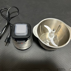 フードプロセッサー LINKChef 250W フードチョッパー ハイパワー 肉挽き 野菜みじん切り 4枚刃カッター 刻む・潰す・砕く・混ぜる 一台多役 1.2L容量 ステンレス鋼 グレー 水洗い可能 過熱保護 操作簡単 家庭用 の画像