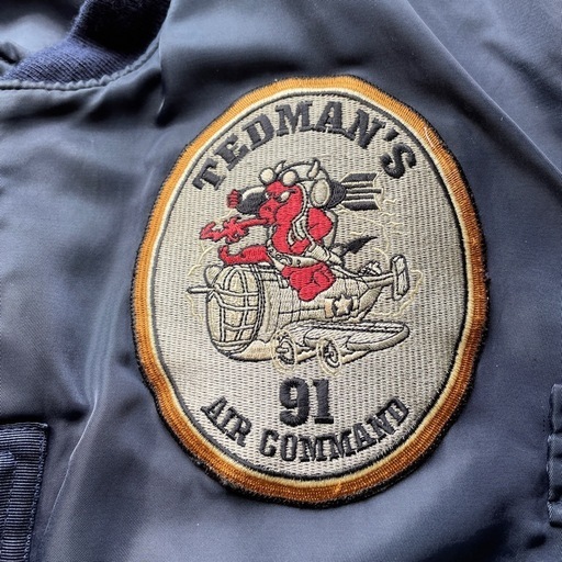 美品 TED COMPANY テッドマン MA-1 ジャケット