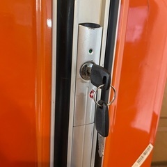 大容量73L　キャリーケース オレンジの画像