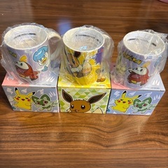 【取引完了】ポケモンマグカップ3個セット