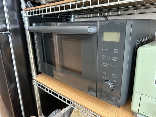 11/26迄】美品☆アイリスオーヤマ オーブンレンジ アイリスオーヤマ オーブンレンジ 18L MO-F1810-W ホワイト フラットテーブル  ヘルツフリー レンジ オーブン グリル 温め 解凍 トースト お菓子作り パン作り 調理 簡単 自動調理 簡単調理 調理家電 電化製品 家電 宮城  ... アイリスオーヤマ　オーブンレンジ　2023年製 MO-F1810-W