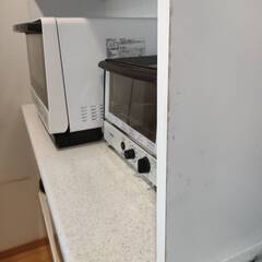 洗濯機と食器棚を無料でお譲りいたしますの画像