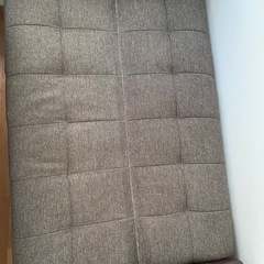 【引き渡し限定】ソファベッド（座面下収納付き）の画像