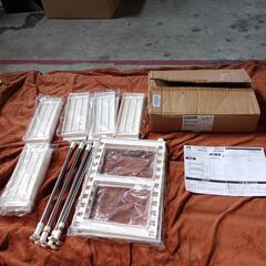 【ご成約】567fk 【未使用品・開封品】シンク下 収納 ラック 伸縮 2段 簡単組立 シンク下伸縮棚 キッチン 収納 棚 洗面台下 フリーラック ホワイト 幅56-70.5×奥行27.5×高さ39.5cm


の画像