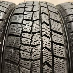 DUNLOP WINTER MAXX WM02 165/65R14 14インチ スタッドレス 4本 23年製 バリ溝 ブーン ソリオ ジャスティ ルーミー トール等　(KTB183)クレジットカード QRコード決済可能の画像