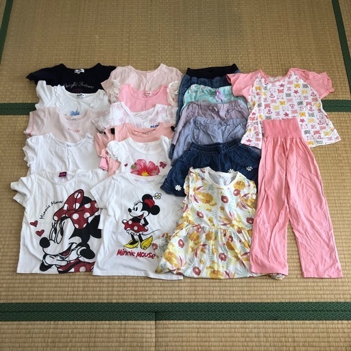 子供服120 女の子 夏服大量78枚まとめ売り☆おまけ4つ付き - その他