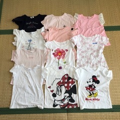 〈取引先決定〉子供服 夏服 女の子 120サイズ まとめて18点セット 半袖 タンクトップの画像