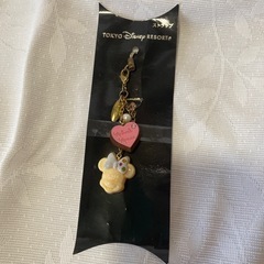 ディズニー、ミニーちゃんストラップ