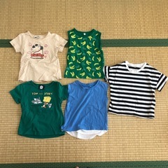 〈受け取り先決定〉子供服 夏服 男の子 100サイズ まとめて12点セット   半袖 タンクトップ ハーフパンツの画像