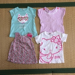 〈取引先決定〉子供服 夏服 女の子 110サイズ まとめて11点セット 半袖 タンクトップの画像