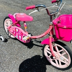 ブリヂストンハローキティ子供用自転車の画像