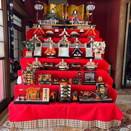 皇玉作　雛人形七段飾一式