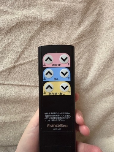 【配達要相談】20万超えフランスベッド、半額でお譲り！【引き取り限定】FranceBed レステックス電動リクライニングベッド　
