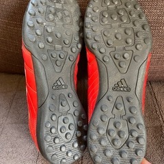 サッカートレーニングシューズ  Adidas  24.5cmの画像
