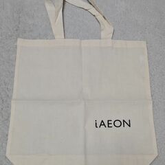 iAEON イオン エコバッグ AEON ナチュラルカラー トートバッグ 軽量の画像