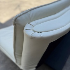 【最終値下げ！】【幅190奥行き120高さ43】ニトリ N-シールドロック 白 ソファベッドの画像