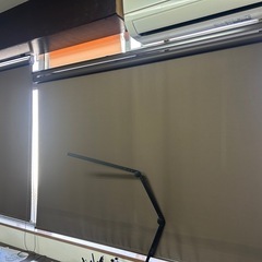 割引します　横162 縦220　ロールスクリーン茶